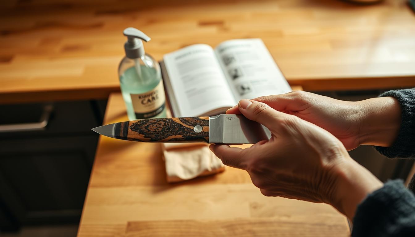 Caring for Micarta handles