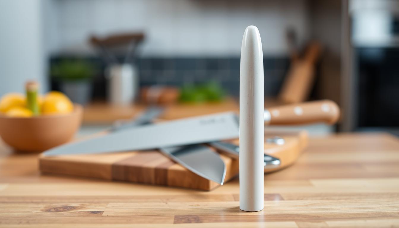 Ceramic sharpening rod