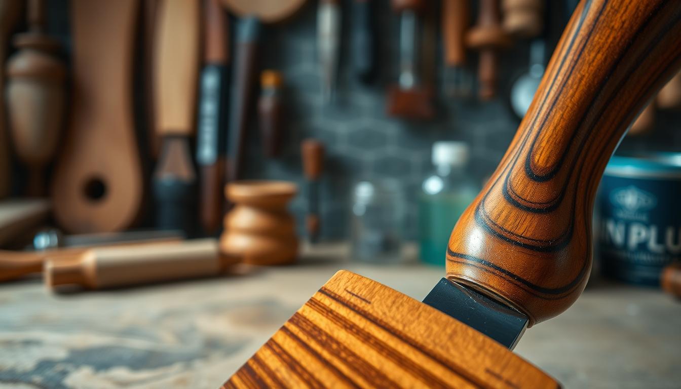 Cleaning Pakkawood handles