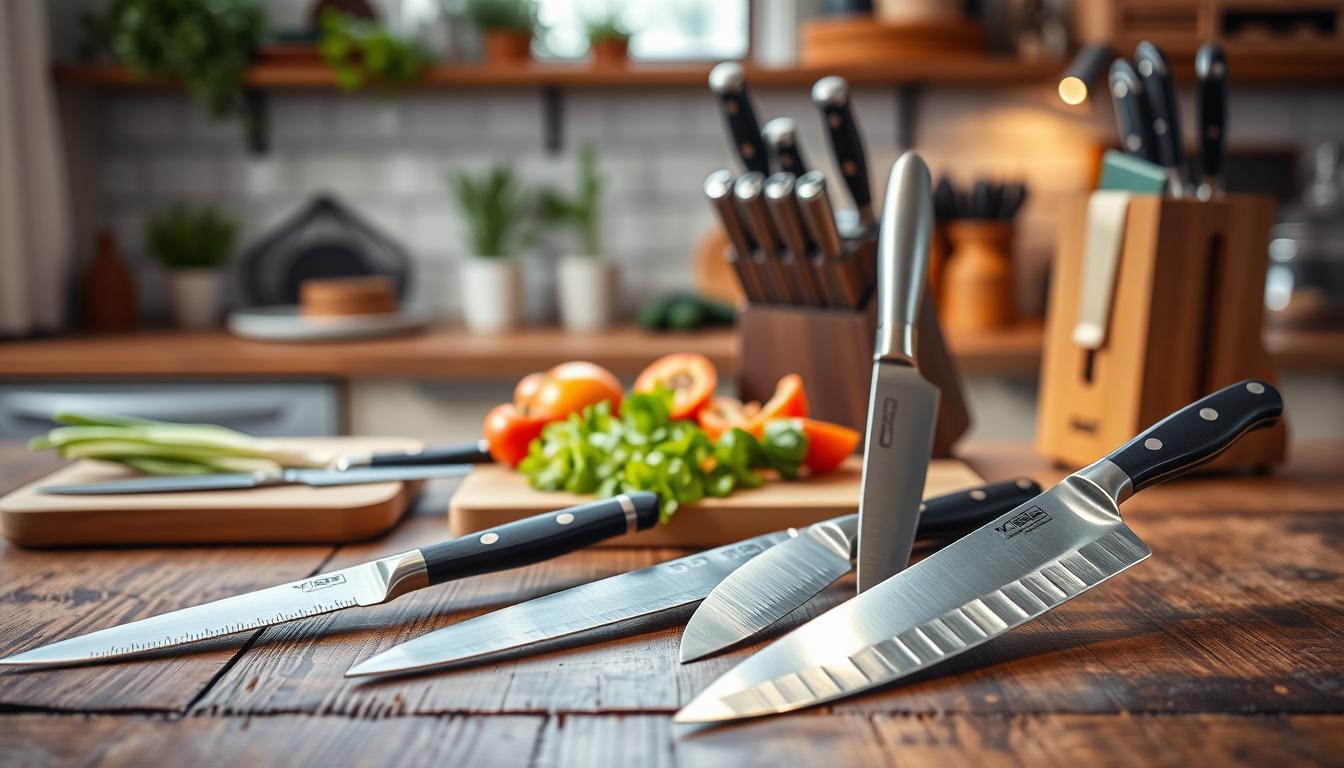 Dishwasher and knives