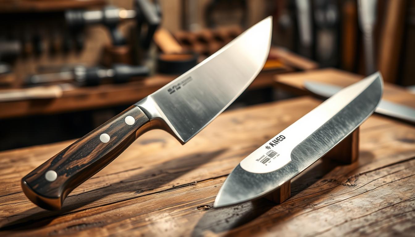 Forged vs stamped knives