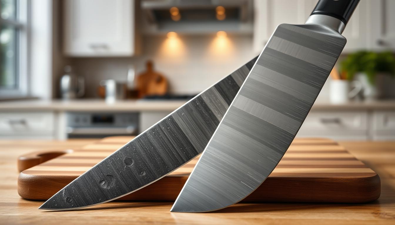 High carbon steel vs stainless