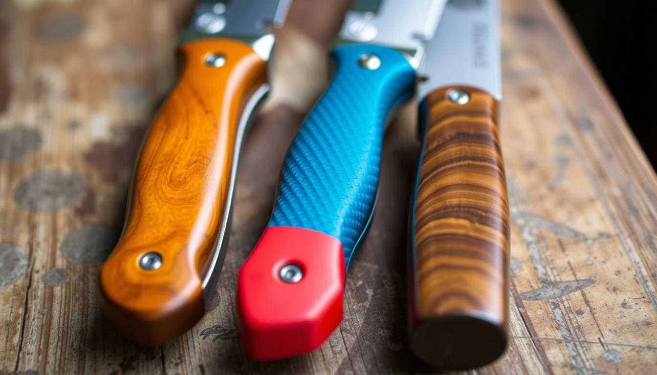 Knife handle materials guide