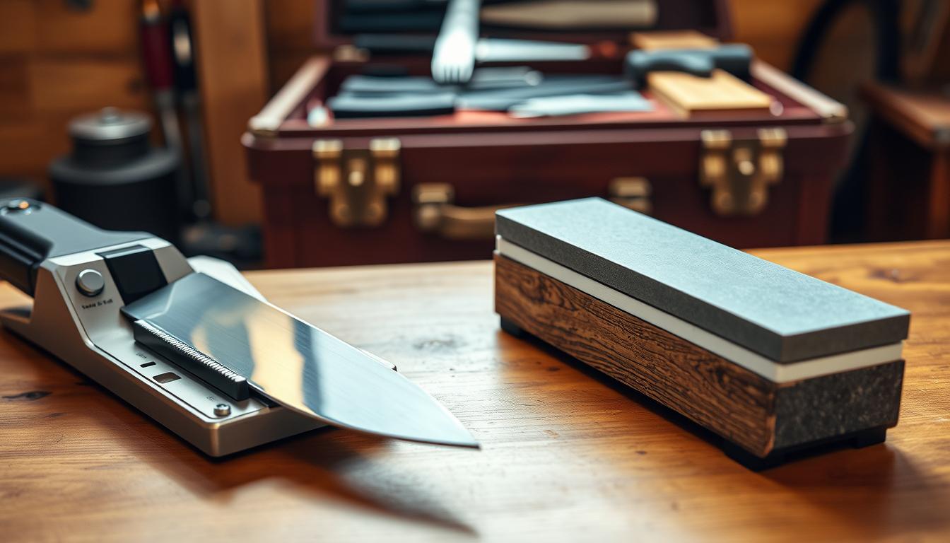 Knife sharpening systems