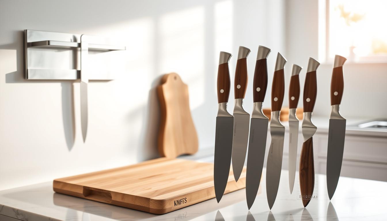 Magnetic knife strip