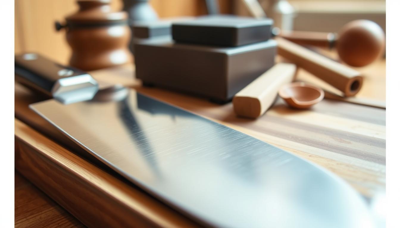 Sharpening a Cleaver