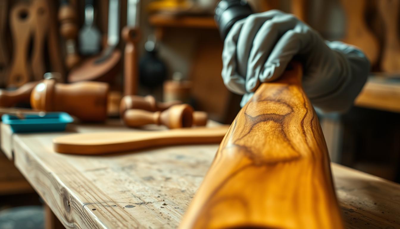 Stabilized wood handle care