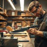 Using a sharpening jig