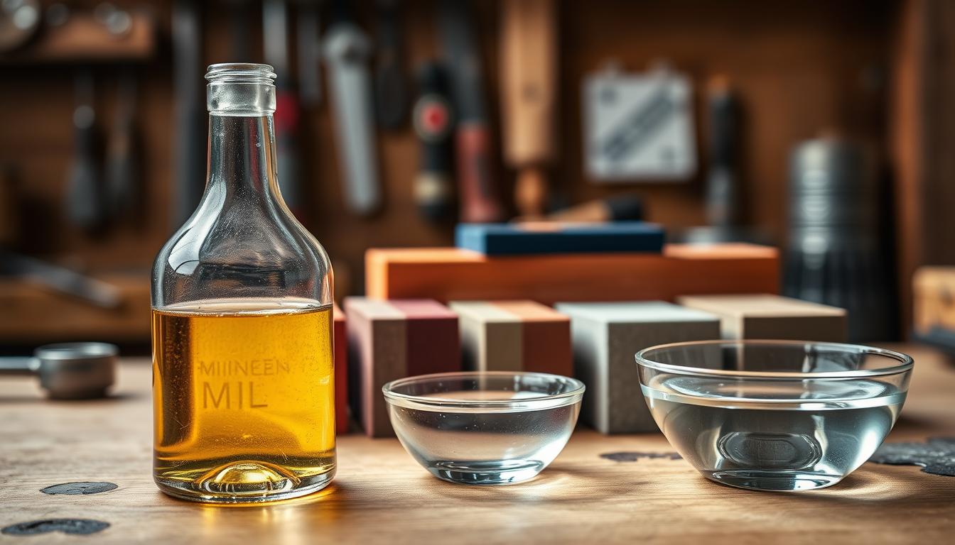 Sharpening stone lubricants