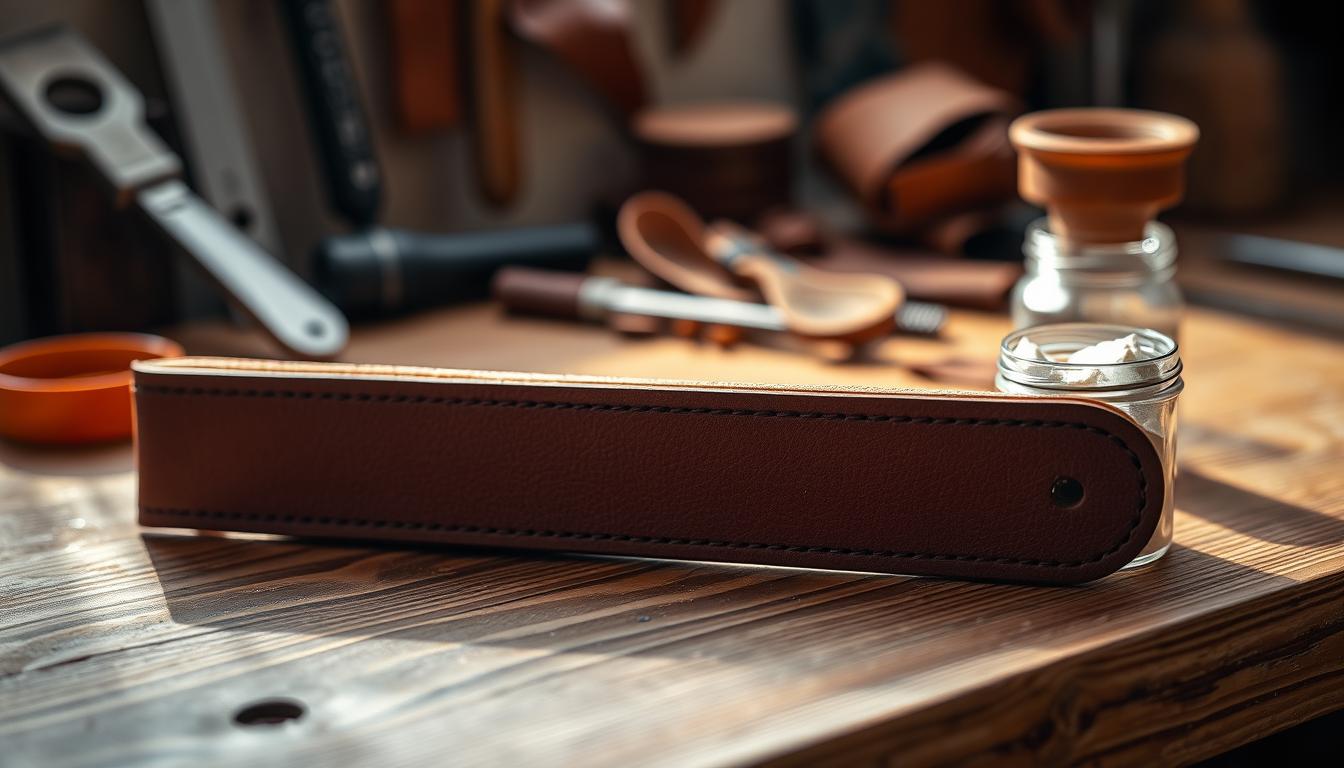 Strop paste and compounds